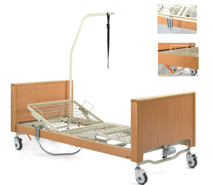 電動(dòng)超低護(hù)理床